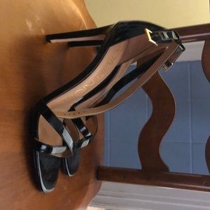 Calvin Klein open toed heal.